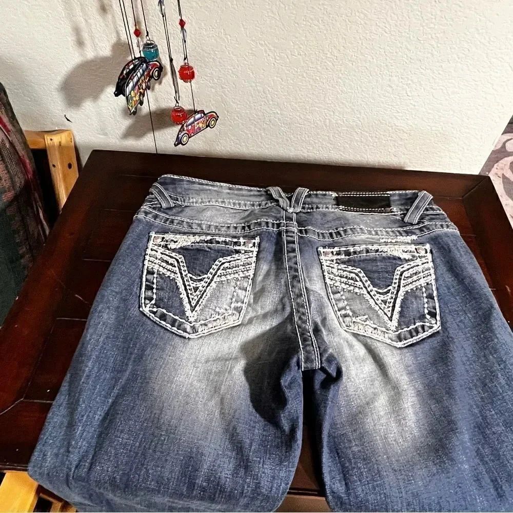 EUC Vigoss Chelsea Capri Size 3/4 Length 21 Rolled cuff or 22 Straight #J11 - Picture 9 of 9